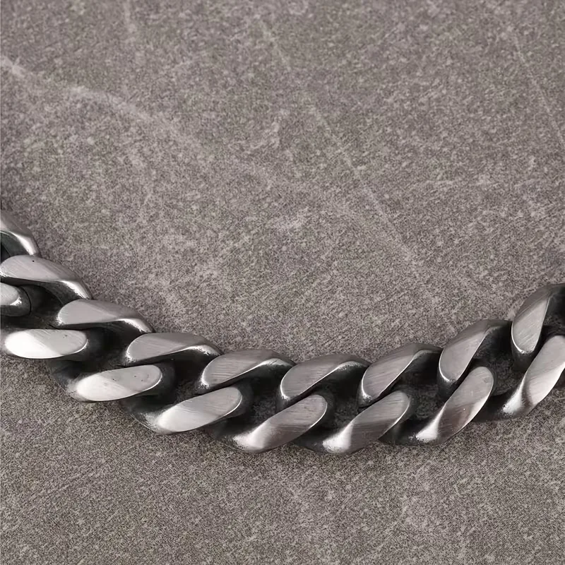 Cuban link armband met lobster clasp - Image 5