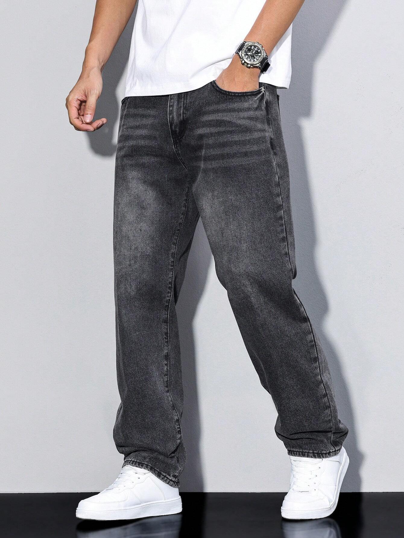 Daan | Effen kleur casual heren jeans - Image 6