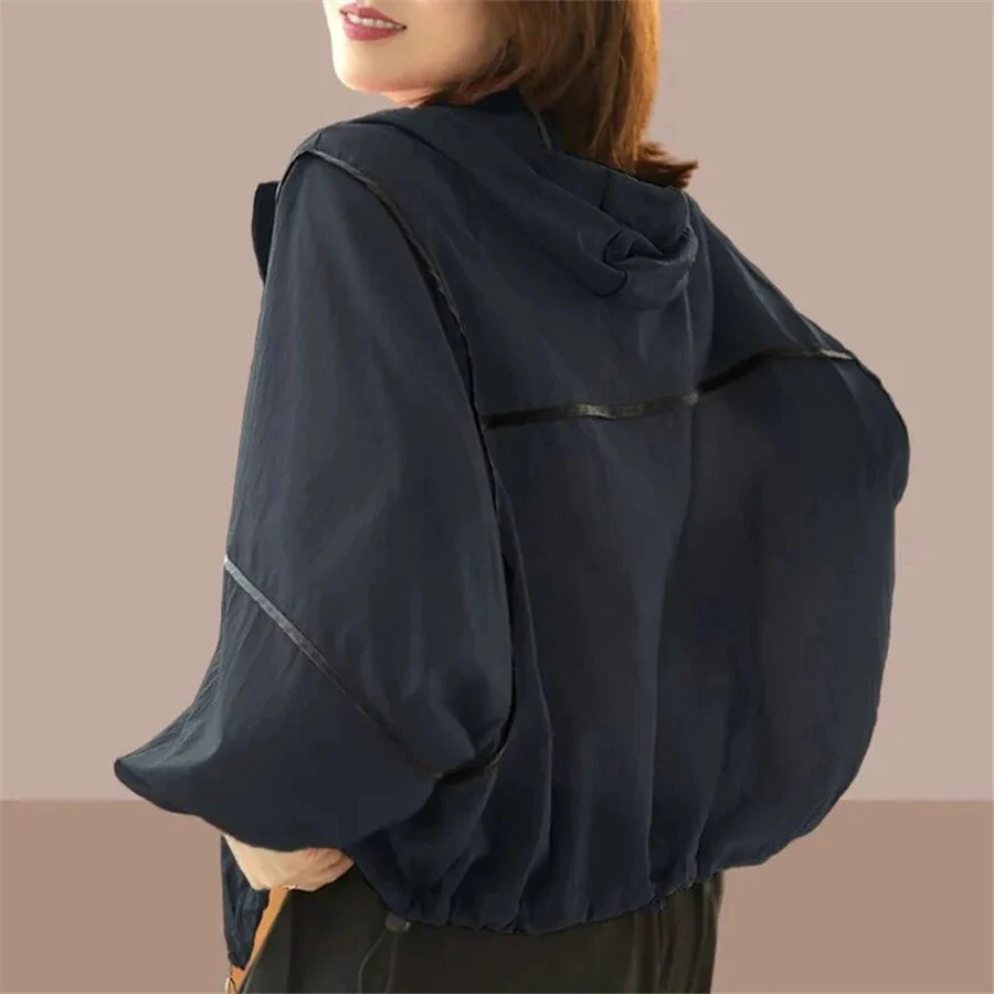 Danya | Luchtige zomer hoodie jas - Image 2