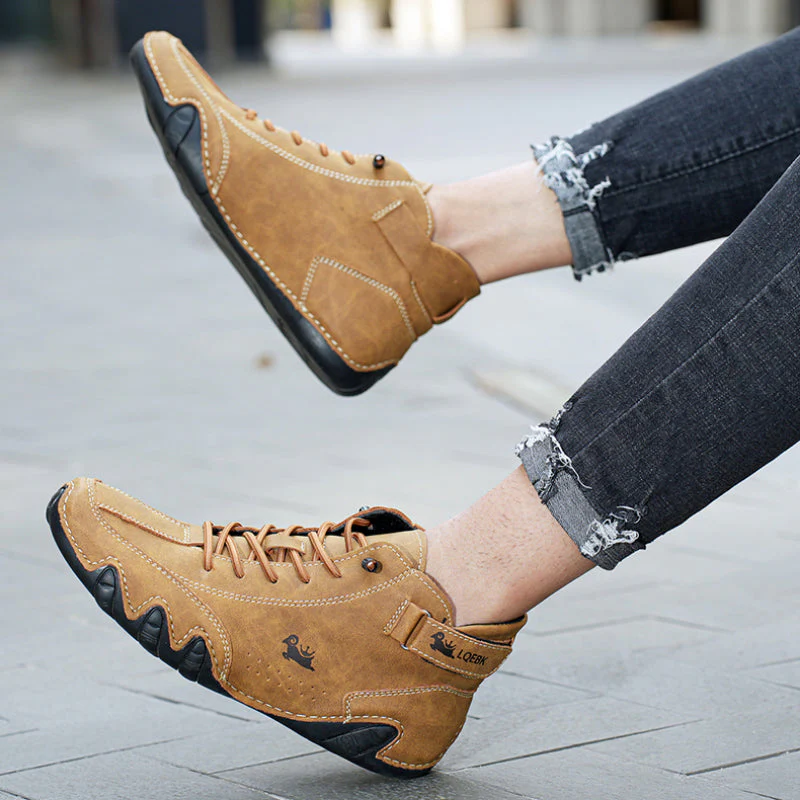 Decks | Ultra-comfortabele antislip blotevoetschoen van leer (Unisex) - Image 8