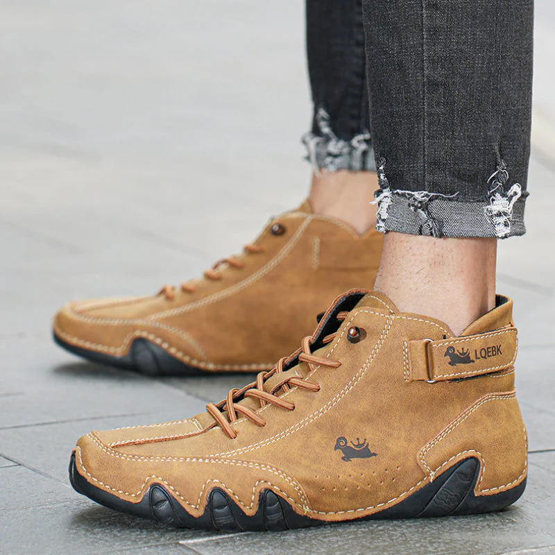 Decks | Ultra-comfortabele antislip blotevoetschoen van leer (Unisex) - Image 9