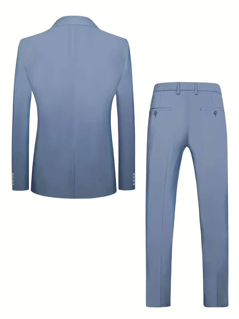 Drie-delig slim fit pak - Image 18