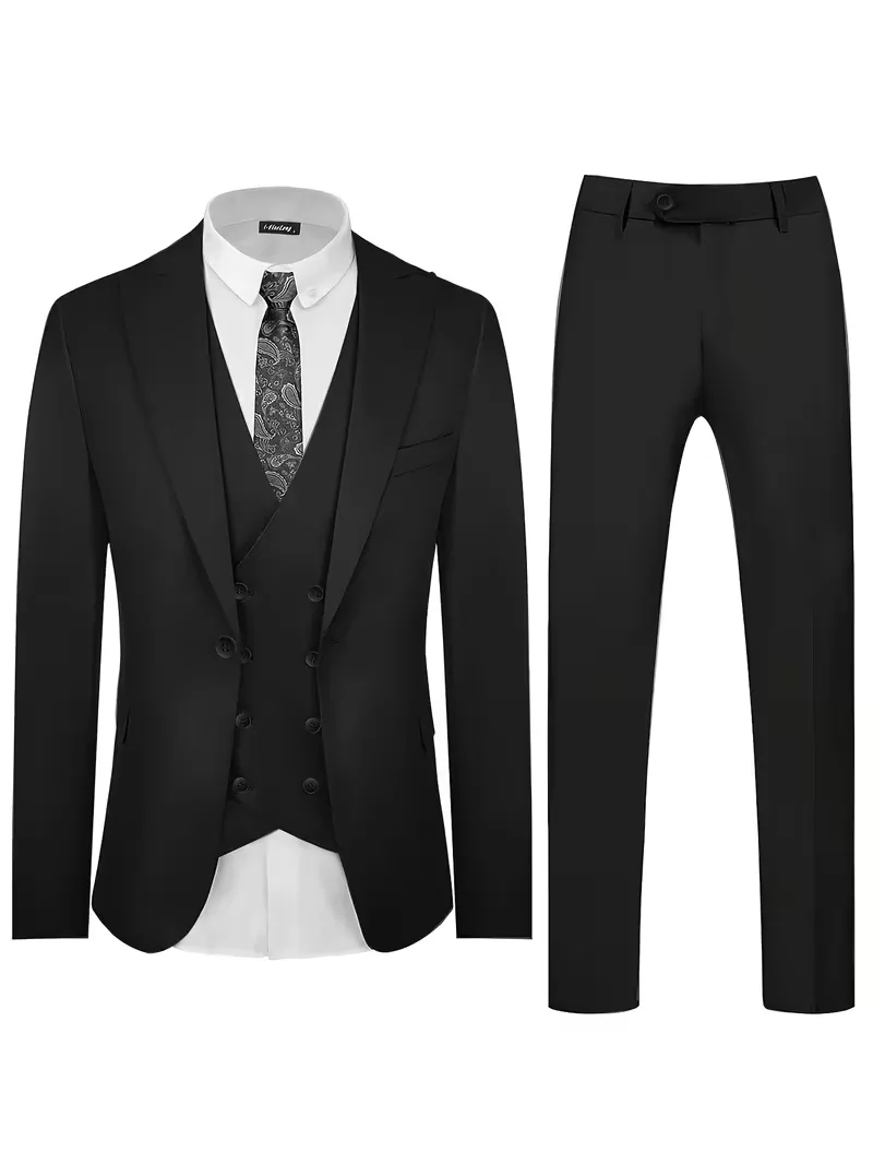 Drie-delig slim fit pak - Image 23