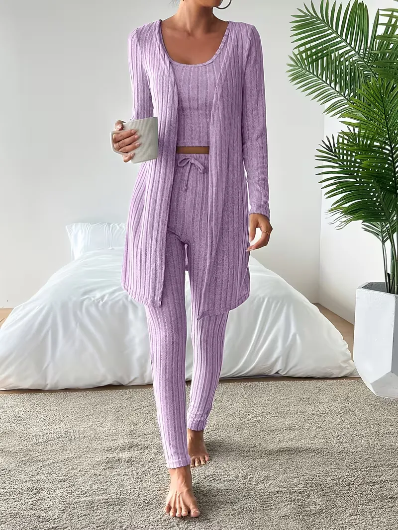 Driedelige set met cardigan - Image 13