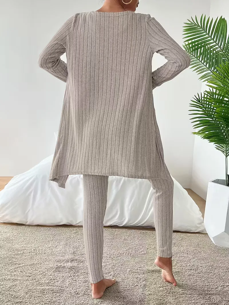 Driedelige set met cardigan - Image 2