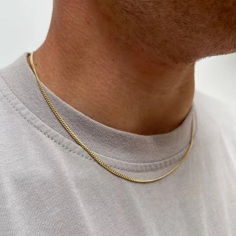 Dunne gouden ketting