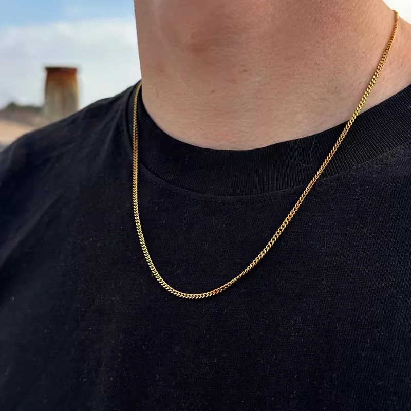 Dunne gouden ketting - Image 3