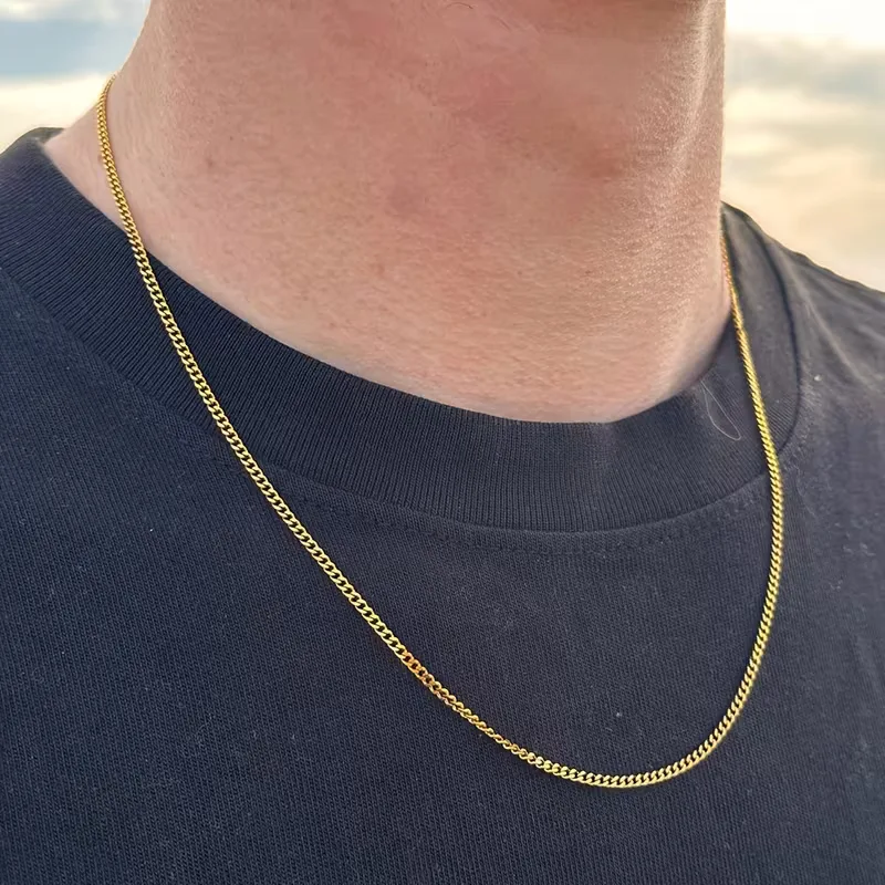 Dunne gouden ketting - Image 6