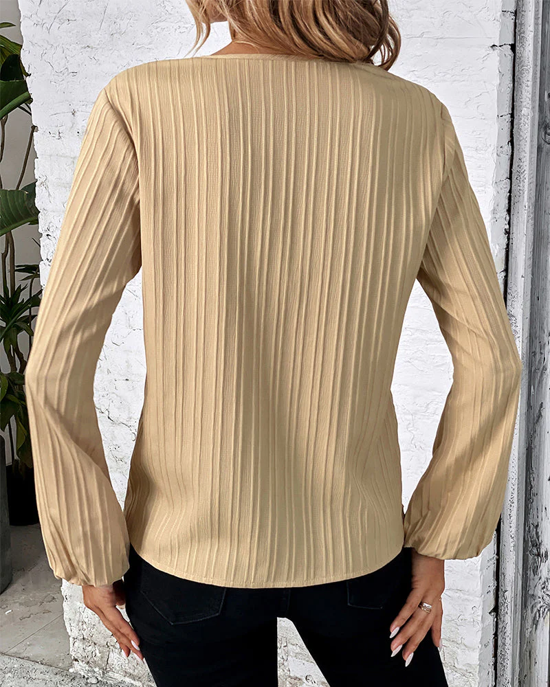 Elegante top met lange mouwen - Image 4