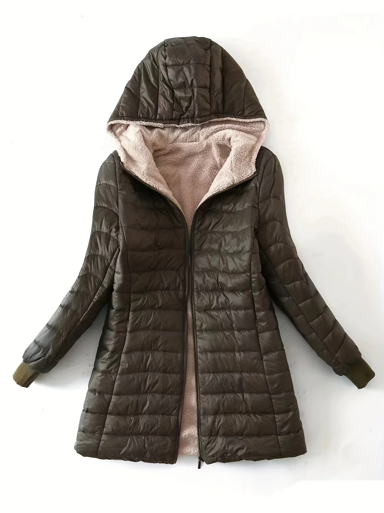 Eline | Fleece gevoerde jas met ritssluiting - Image 5