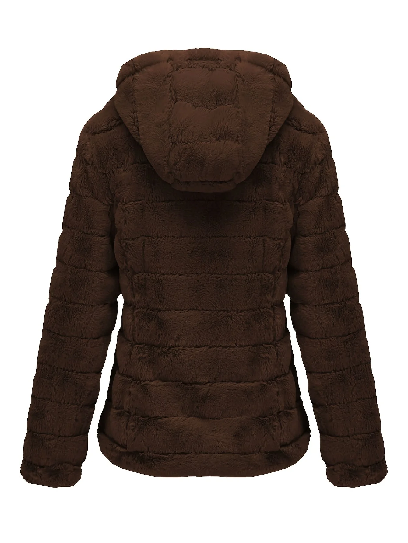 Elise | Stijlvolle effen kleur teddy jas - Image 12