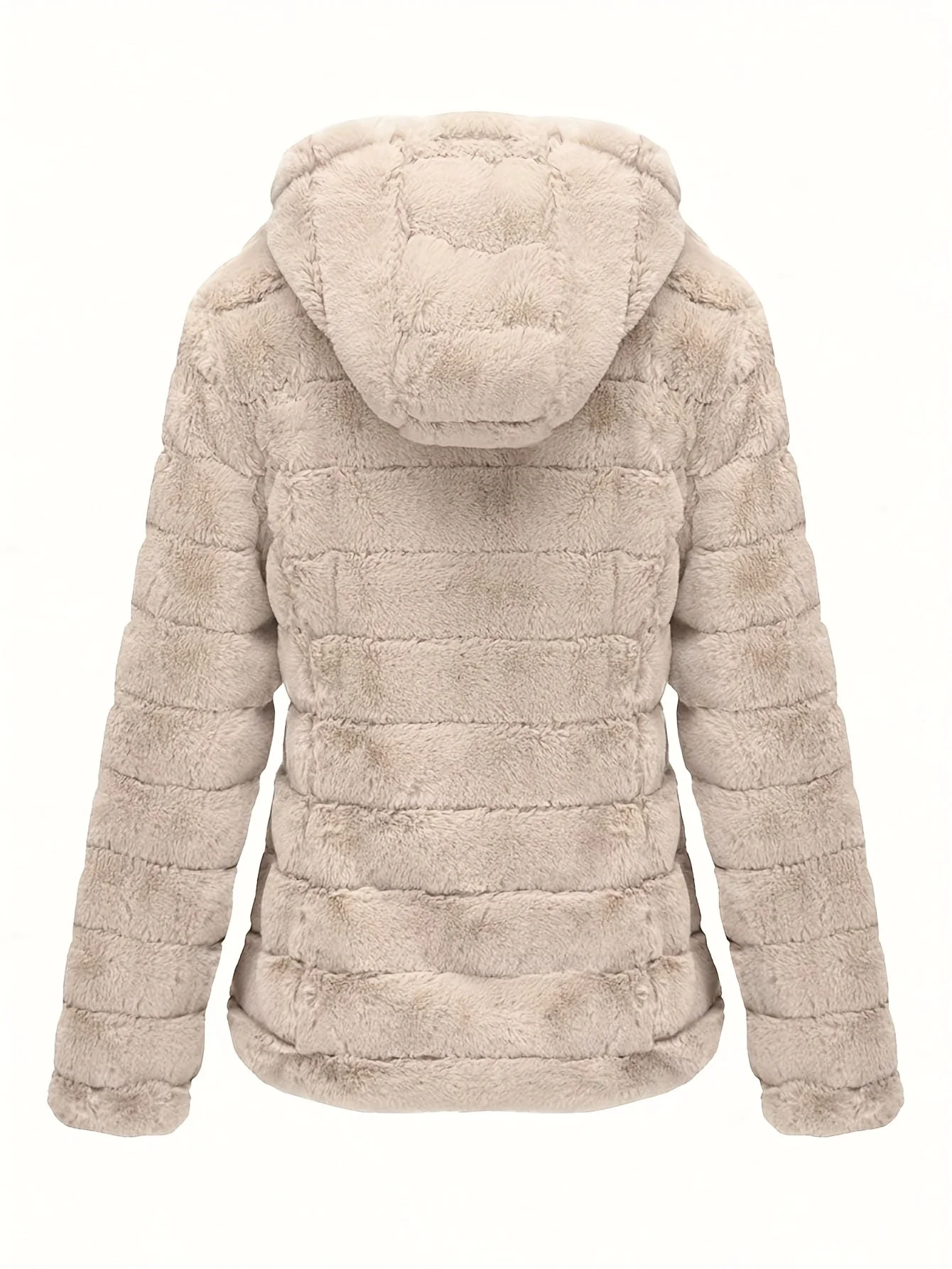 Elise | Stijlvolle effen kleur teddy jas - Image 3