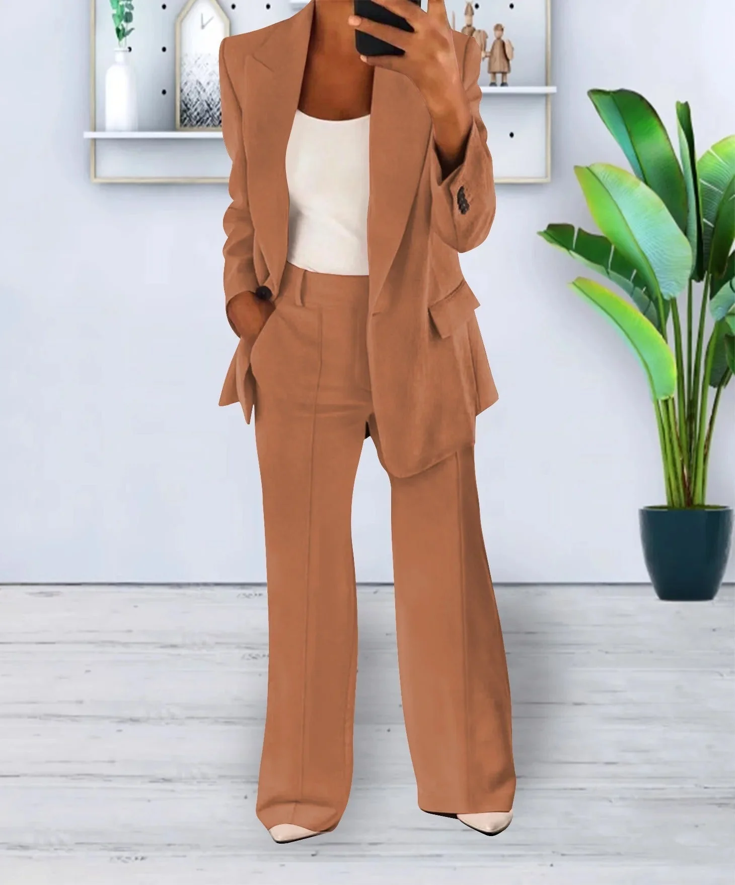 Emilia | Dames co-ord set met blazer en broek - Image 5