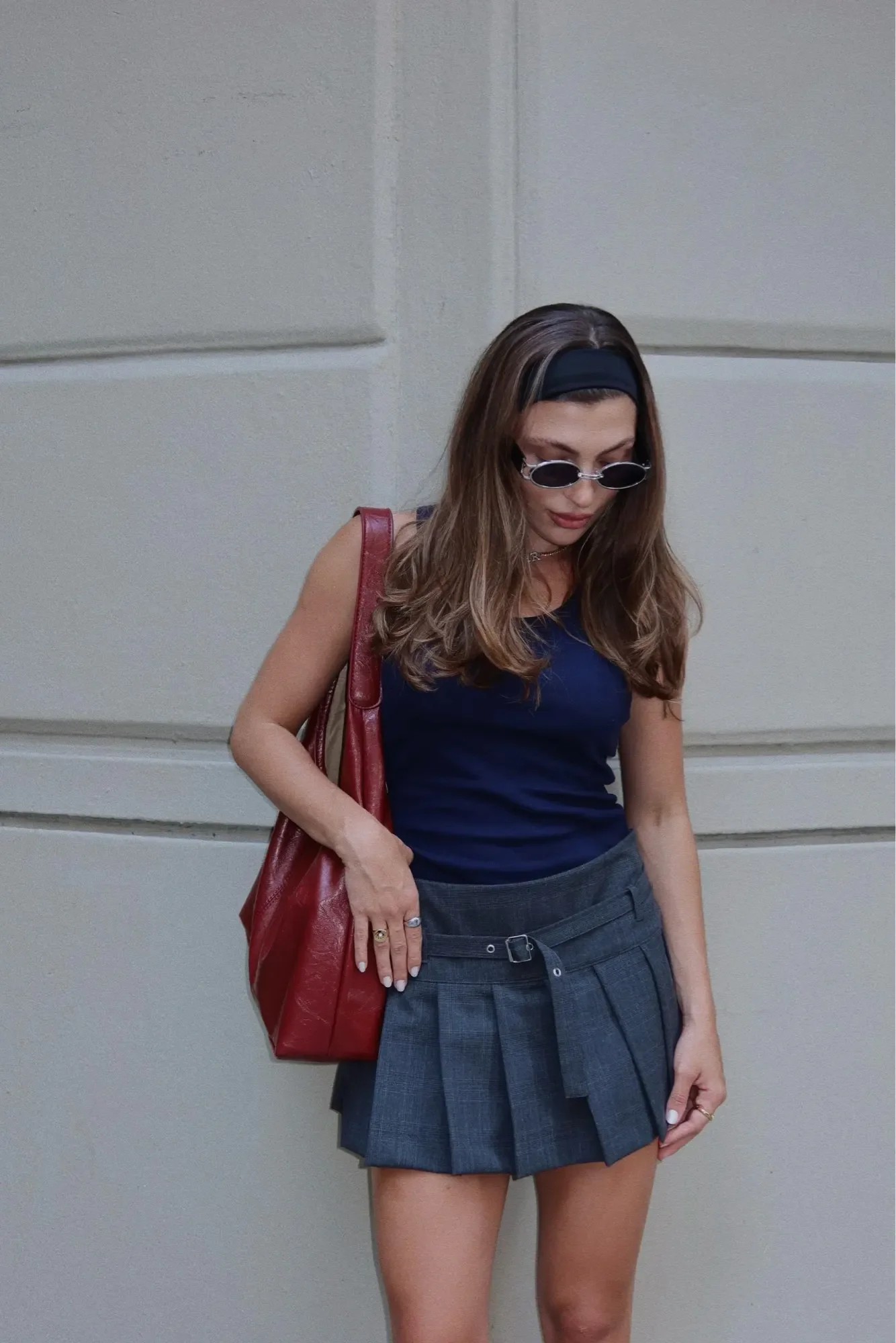 Emma | Grote leren schoudertas voor dames - Image 3