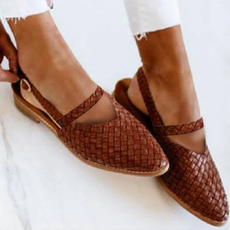 Emmy | Puntige sandalen met lage hak - Image 5