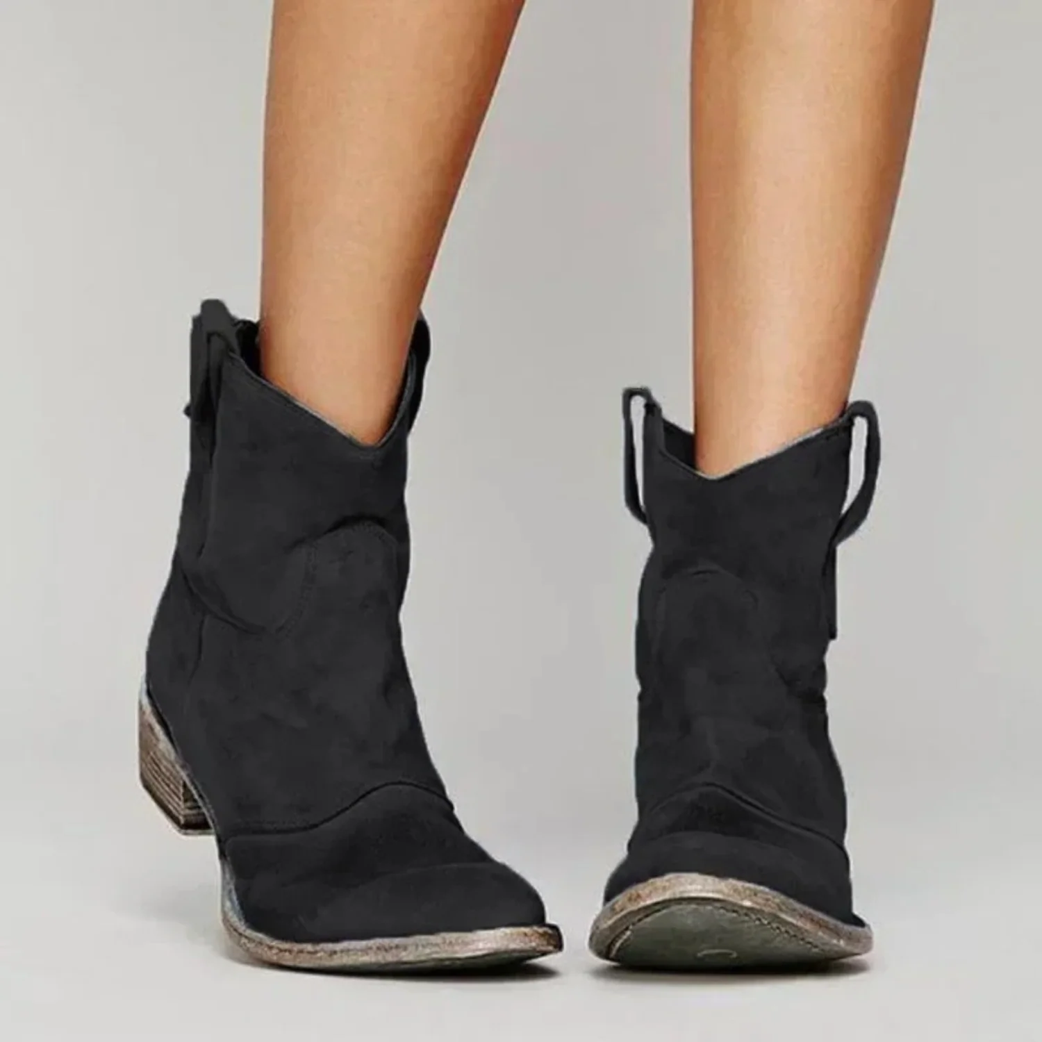 Esmée | Lederen cowboylaarzen voor dames in diverse kleuren - Image 5