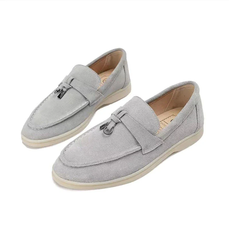 Esmée | Vrouwenloafer met slot detail - Image 5