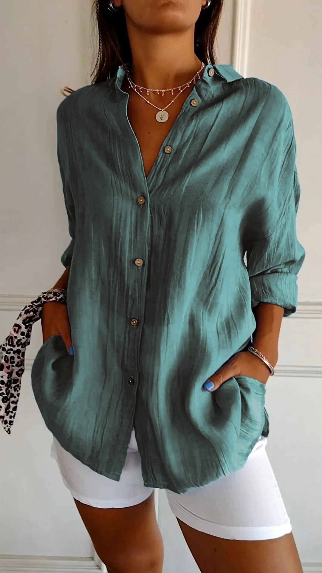 Evelien | Elegant damesoverhemd - Image 8