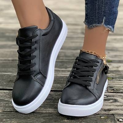 Evie | Leren schoenen met striksluiting - Image 4