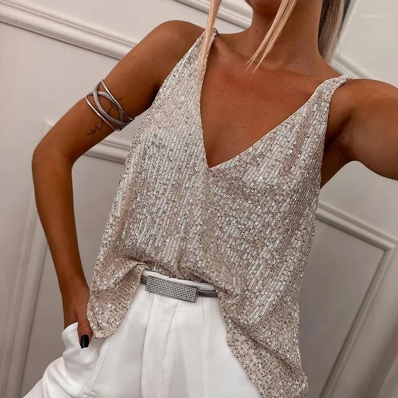 Fay | Elegante camitop met lovertjes - Image 2
