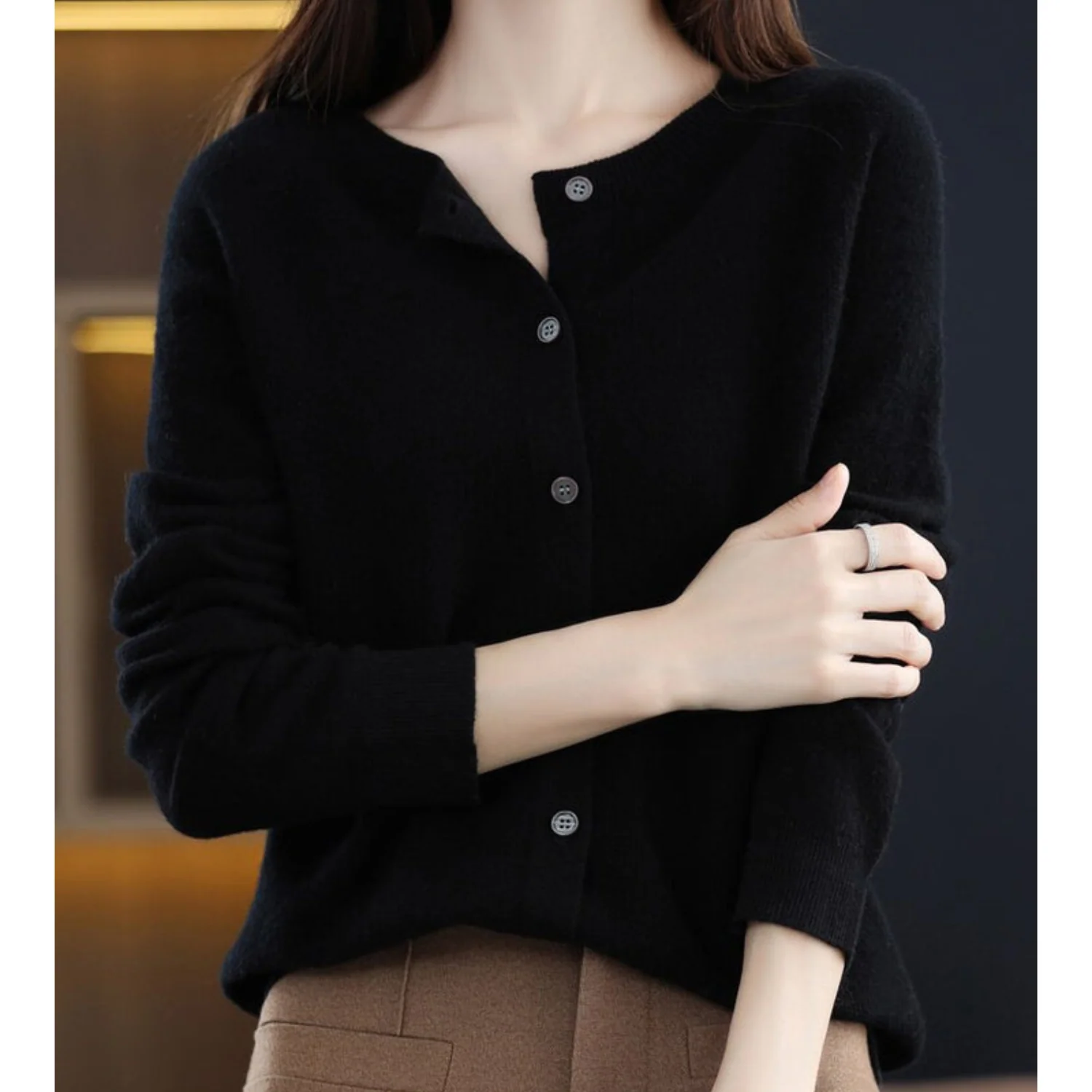 Fay | Wollen dames cardigan trui - Image 6