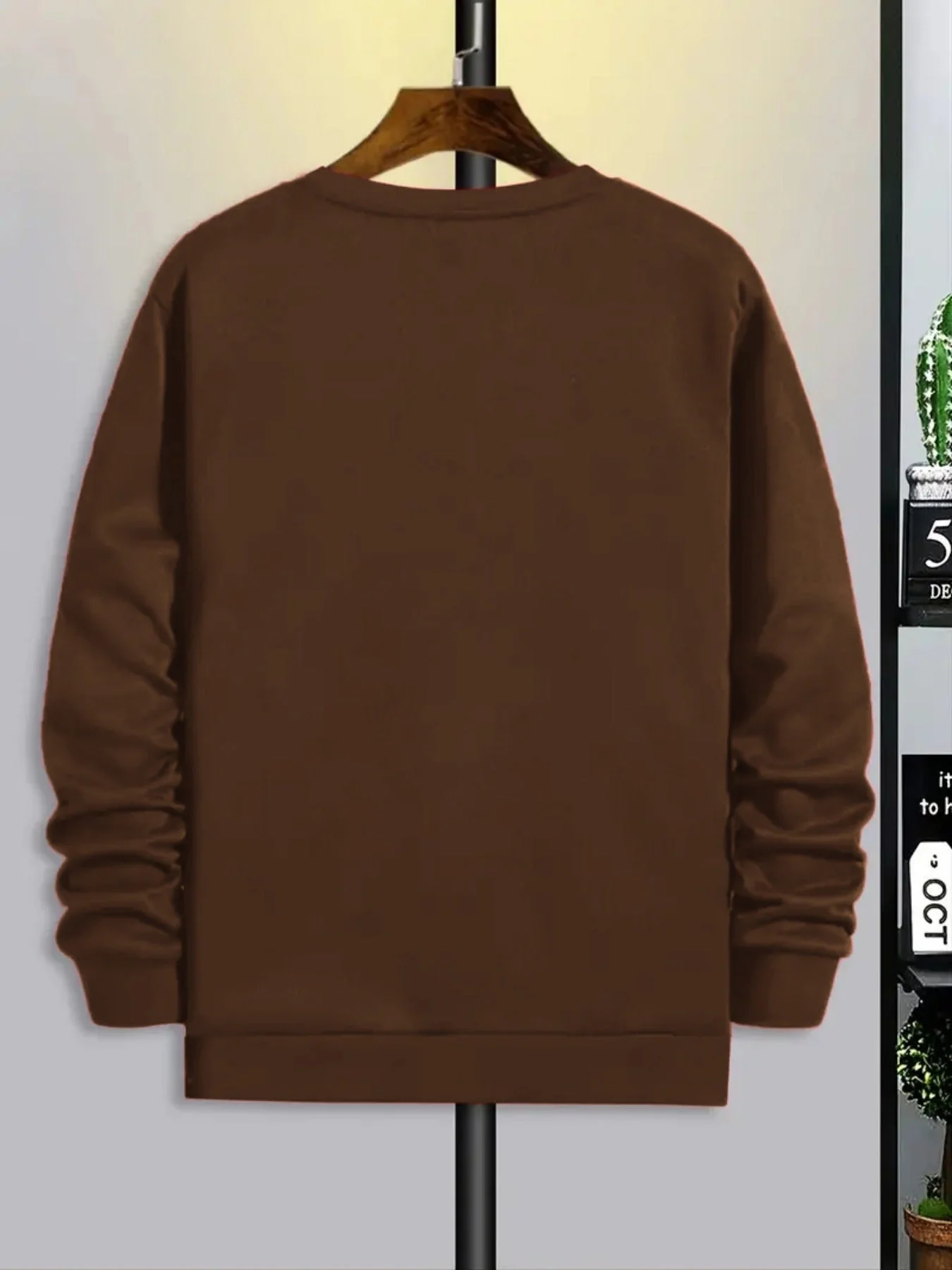Eziah | Feestelijke rendierprint heren sweatshirt - Image 8