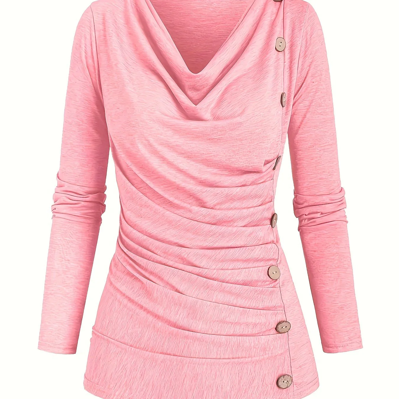 Femke | Casual gebreide top met col en ruches - Image 16