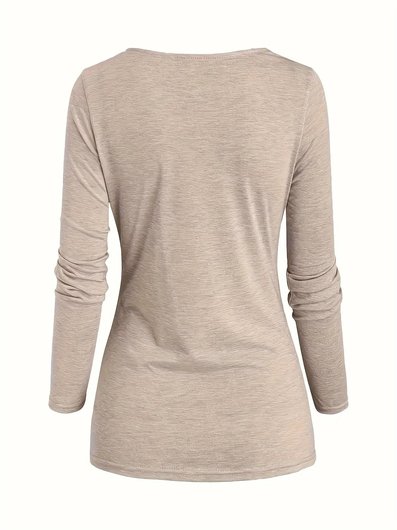 Femke | Casual gebreide top met col en ruches - Image 9