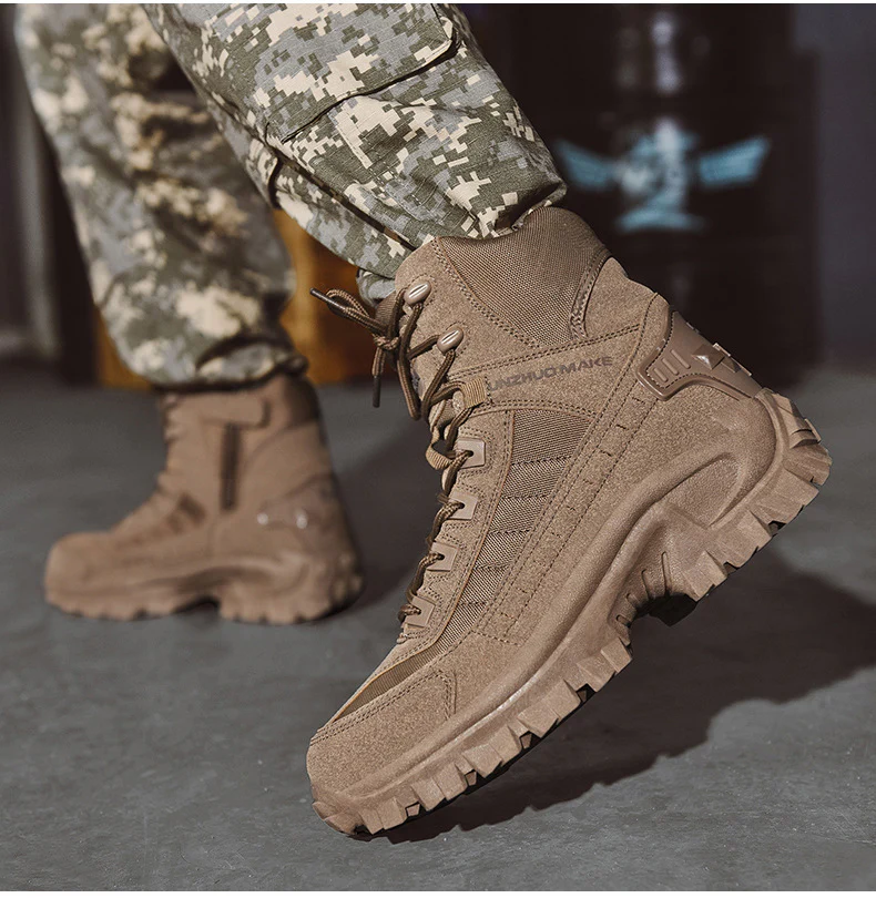 Femke | Stoere militaire winterlaarzen voor dames - Image 3