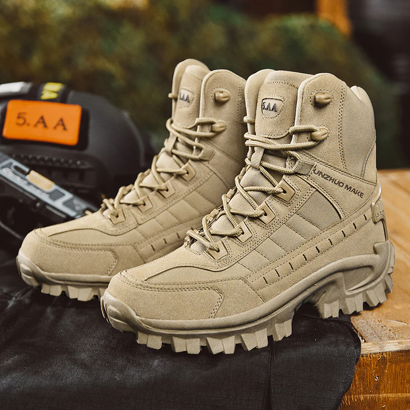 Femke | Stoere militaire winterlaarzen voor dames - Image 4