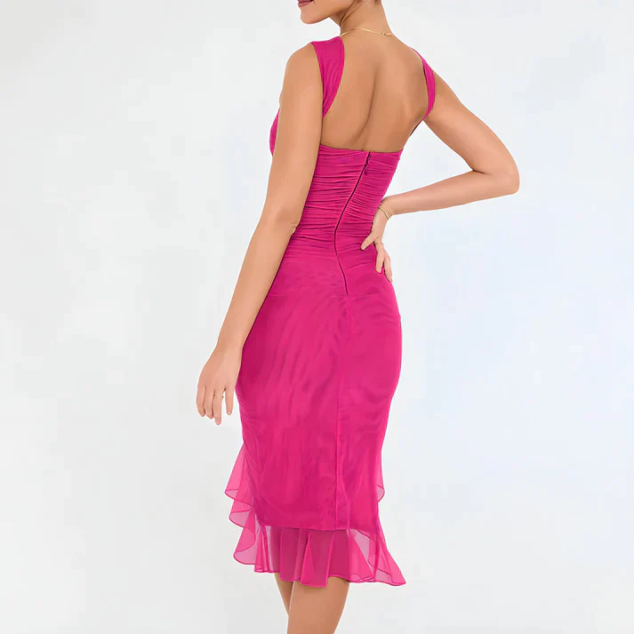 Fenna | Elegante bodycon jurk met ruches - Image 10