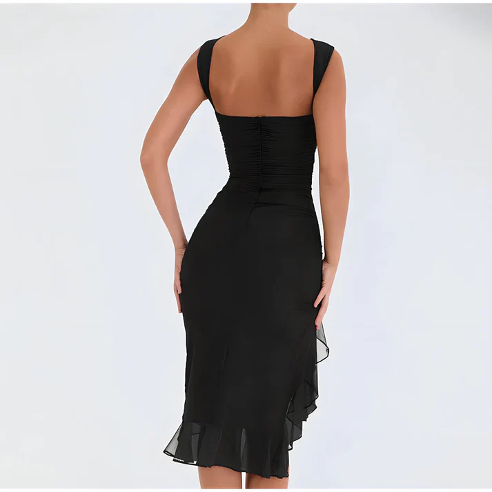Fenna | Elegante bodycon jurk met ruches - Image 3