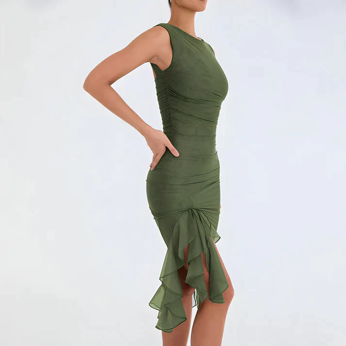 Fenna | Elegante bodycon jurk met ruches - Image 5