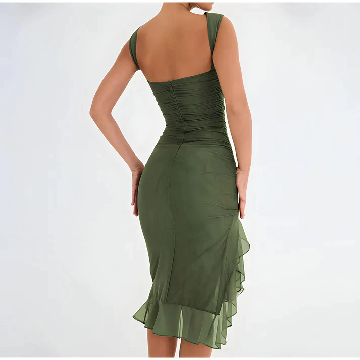 Fenna | Elegante bodycon jurk met ruches - Image 6
