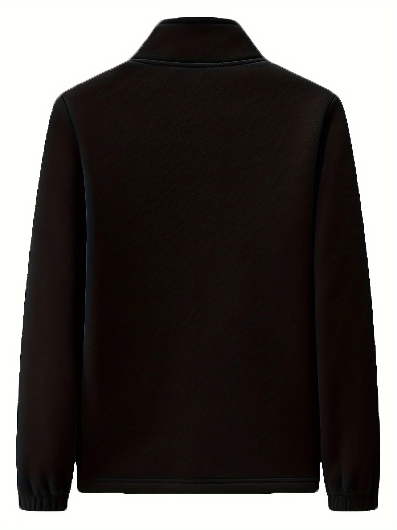 Fenna | Pluche outdoor jas met staande kraag en lange mouw - Image 10