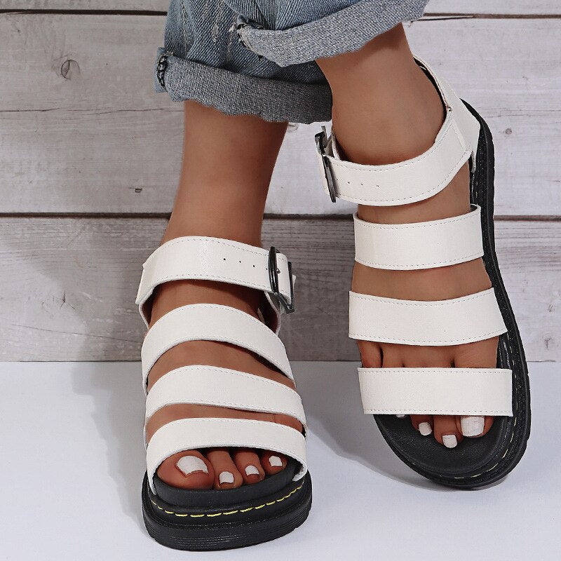 Fenna | Stijlvolle leren sandalen - Image 2