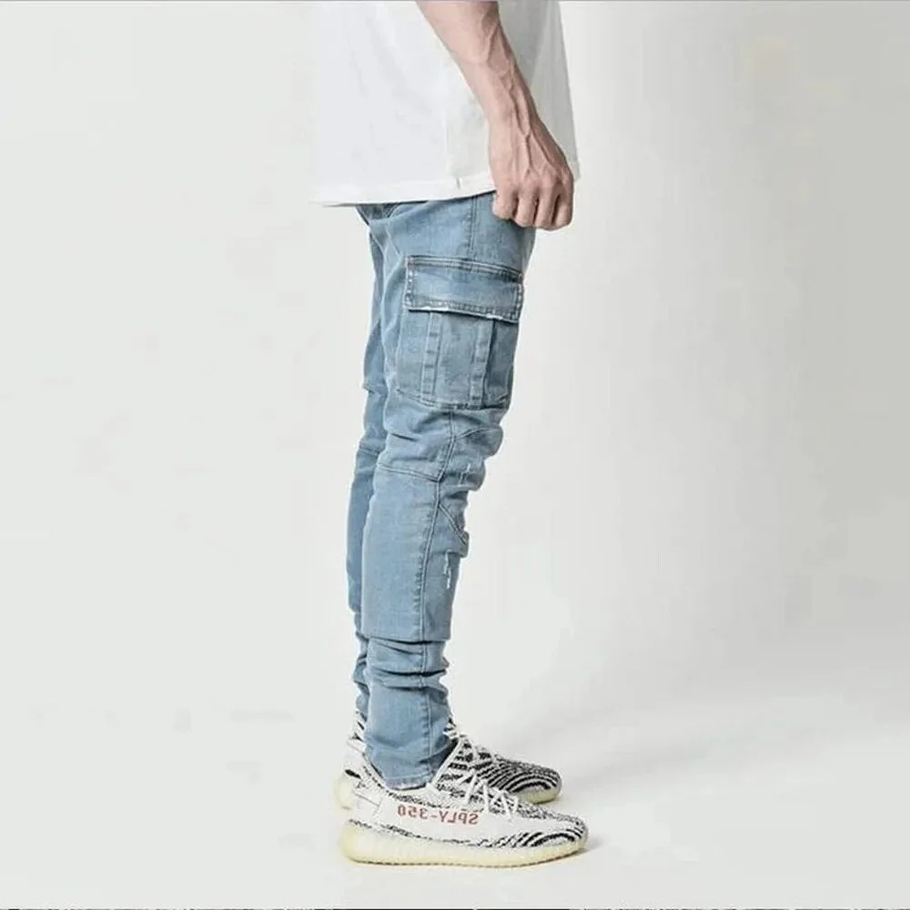 Fernand | Heren Denim Cargo Broek - Image 5