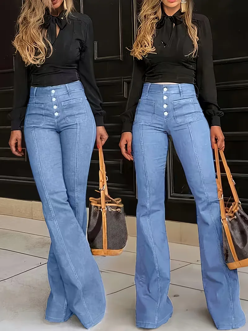 Flared jeans met hoge taille - Image 2