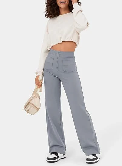Fleur | Elastische hoge taille broek - Image 16