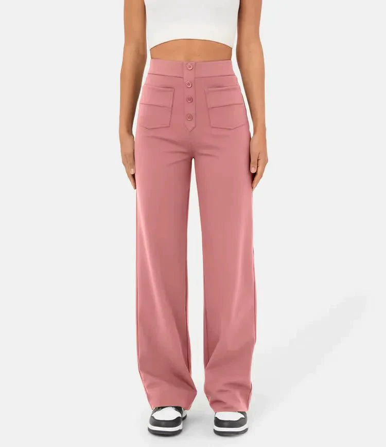 Fleur | Elastische hoge taille broek - Image 7