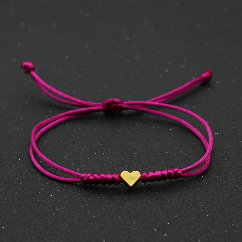 Fleur | Feestelijke gevlochten hartvormige armband - Image 10