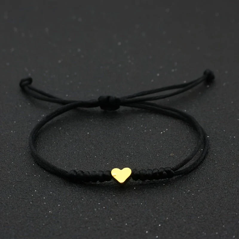 Fleur | Feestelijke gevlochten hartvormige armband - Image 2