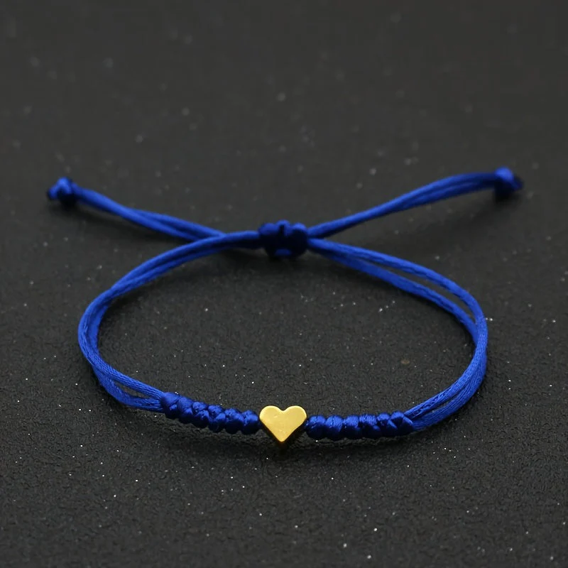 Fleur | Feestelijke gevlochten hartvormige armband - Image 3
