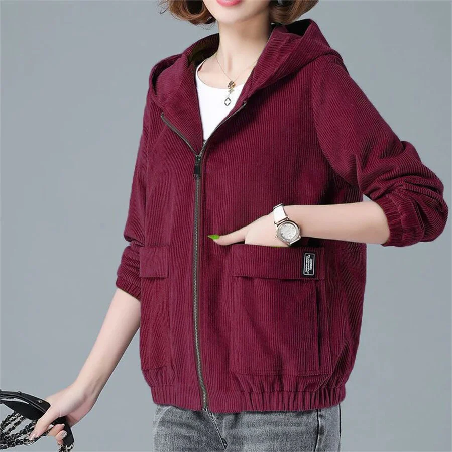 Fleur | Oversized corduroy jas - Image 4