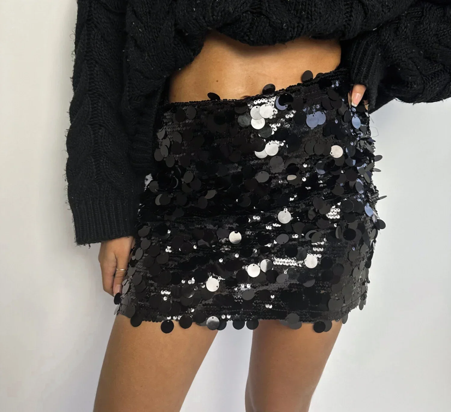 Fleur | Pailletten mini rok - Image 10