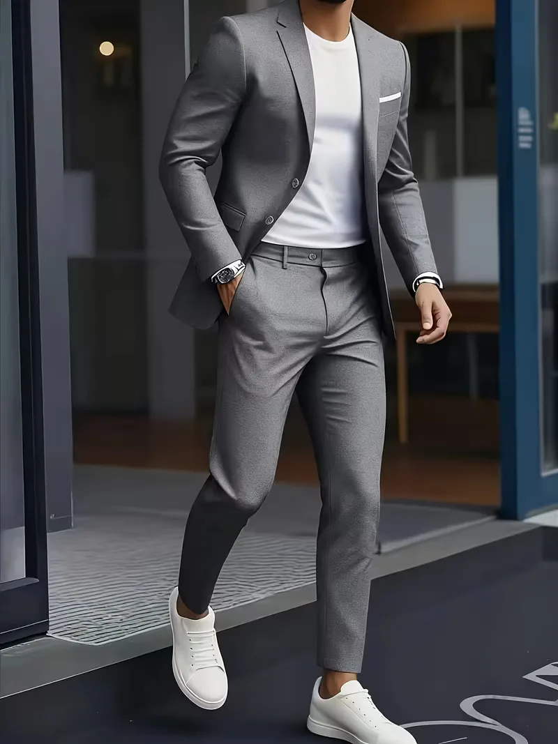 Formeel heren pak slim fit - Image 19