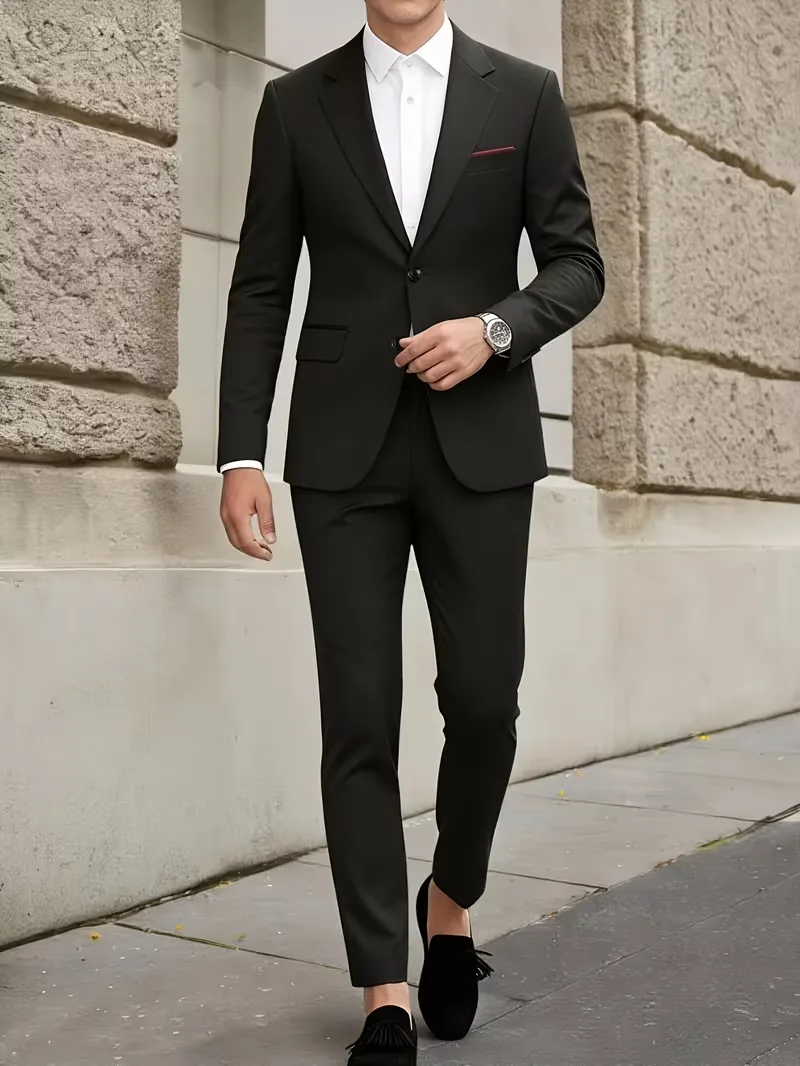Formeel pak met slim fit - Image 13