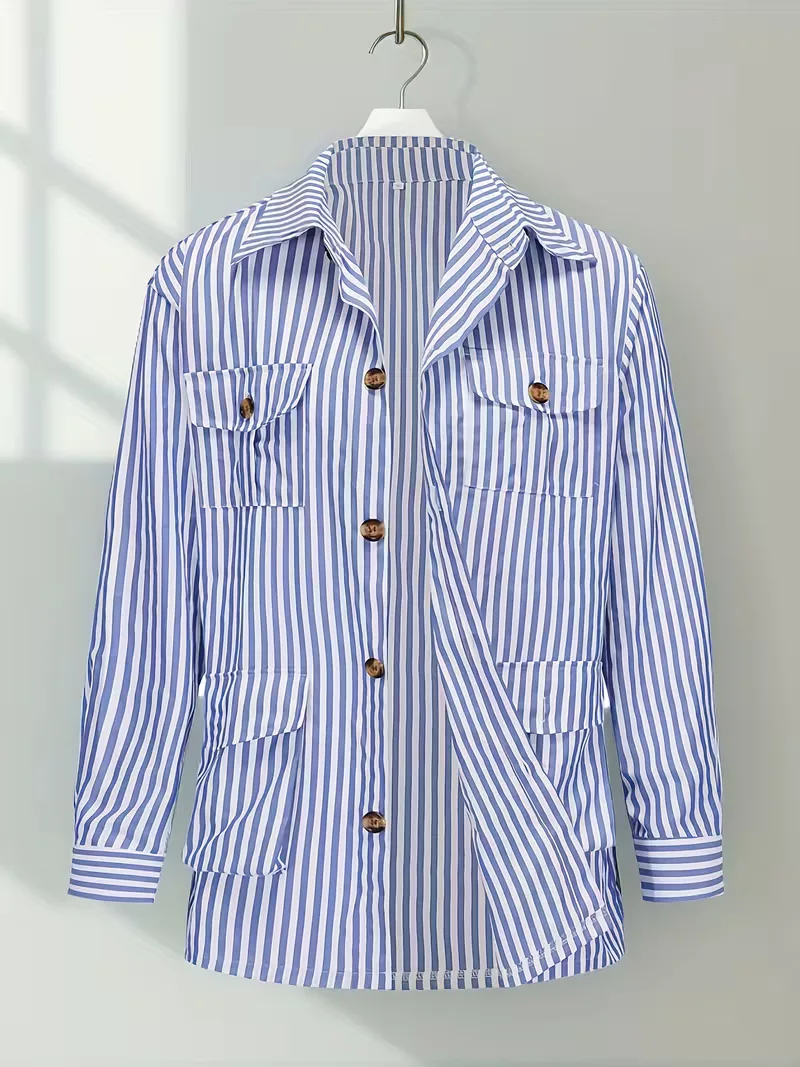 Gestreept casual overhemd - Image 15