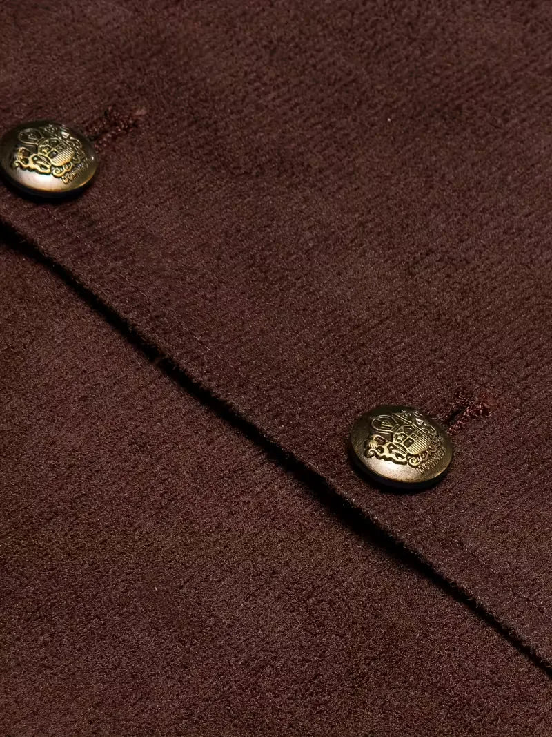 Gilet met V-hals en knopen - Image 10