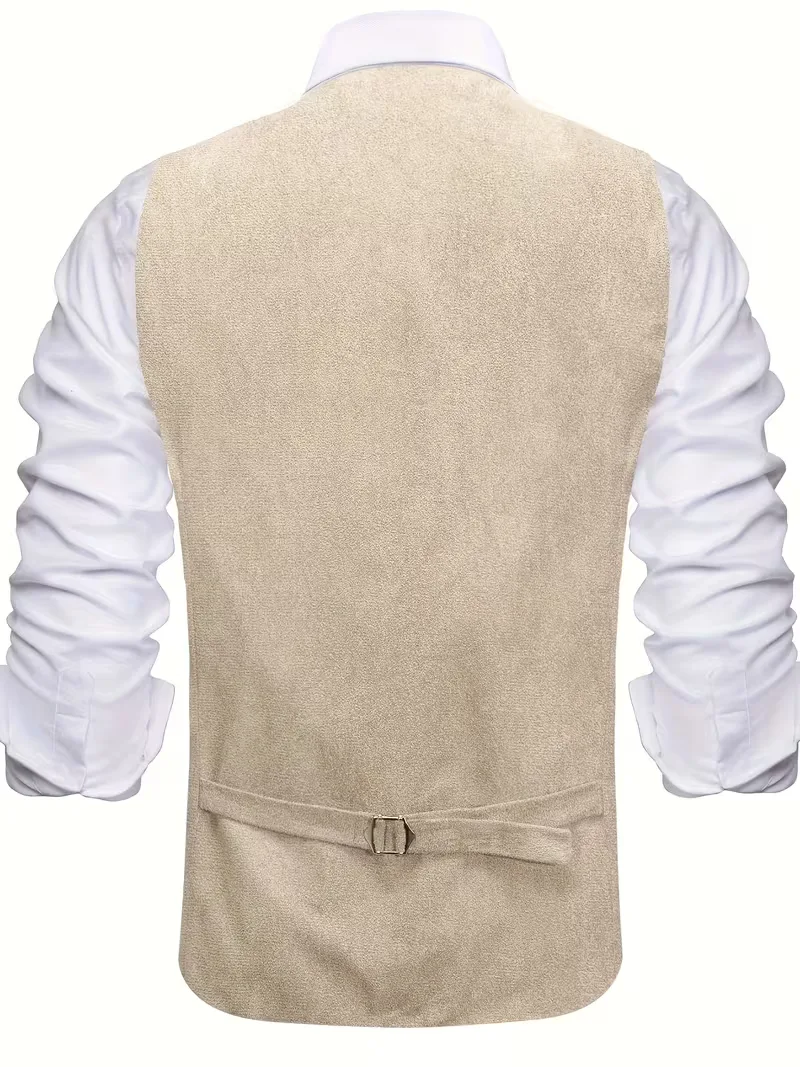 Gilet met V-hals en knopen - Image 12